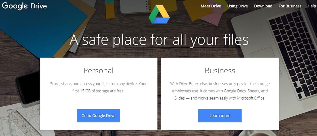 Google Drive Tool for Remote Work